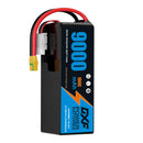 (CN)DXF 6S Lipo Battery 22.8V 100C 9000mAh Soft Case Battery  for Drone UAV FPV Car Truck Tank RC Buggy Truggy Racing Hobby