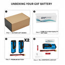 DXF LiPo Battery 2S2P HV 7.6V 8400mAh 140C Graphene Blue with 5mm Bullet / EC5 / T / TRX / XT60 / XT90 / XT150 / Q8s Plug for RC 1/10 1/8 1/5 Scale Car Racing