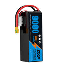 DXF LiPo Battery 6S 22.2V 9000mAh 100C Graphene Softcase Blue with EC5 / T / TRX / XT60 / XT90 / XT150 / Q8s Plug for RC 1/8 1/10 Buggy Truck Car Off-Road Drone