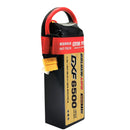 (CN)DXF 4S Lipo Battery 14.8V 150C 6500mAh Soft Case Battery with EC5 XT90 Connector for Car Truck Tank RC Buggy Truggy Racing Hobby