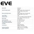 Li-ion Cell 18650 3.7V 3300mAh 3c EVE 33V for Power Tool