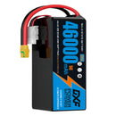 (CN)DXF 12S Lipo Battery 44.4V 10C 46000mAh Soft Case Battery  for Drone UAV FPV Car Truck Tank RC Semi solidstate Battery Racing Hobby