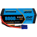 (EU)DXF Lipo Battery 4S 15.2V 8000mAh 130C/260C HardCase Lipo Battery for RC HPI HSP 1/8 1/10 Buggy RC Car Truck