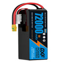 (CN)DXF 6S Lipo Battery 22.2V 5C 72000mAh Soft Case Battery  for Drone UAV FPV Car Truck Tank RC Buggy Truggy Racing Hobby