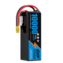 DXF LiPo Battery 6S HV 22.8V 10000mAh 120C Graphene Softcase Blue with EC5 / T / TRX / XT60 / XT90 / XT150 / Q8s Plug for RC 1/8 1/10 Buggy Truck Car Off-Road Drone