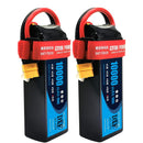 (EU)DXF 6S Lipo Battery 22.2V 100C10000mAh Soft Case Battery with XT60 Connector for Car Truck Tank RC Buggy Truggy Racing Hobby