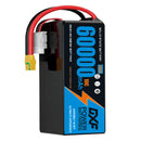 (CN)DXF 6S Lipo Battery 22.2V 10C 60000mAh Soft Case Battery  for Drone UAV FPV Car Truck Tank RC Buggy Truggy Racing Hobby