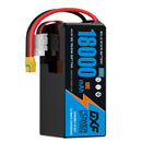 (CN)DXF 12S Lipo Battery 44.4V 10C 18000mAh Soft Case Battery  for Drone UAV FPV Car Truck Tank RC Semi solidstate Battery Racing Hobby