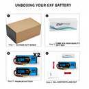DXF LiPo Battery 3S 11.1V 5200mAh 100C Graphene Softcase with EC5 / T / TRX / XT60 / XT90 / XT150 / Q8s Plug for RC 1/8 1/10 Buggy Truck Car Off-Road Drone