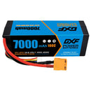 (PL)DXF Lipo Battery 4S 14.8V 7000mAh 100C/200C HardCase Lipo Battery for RC HPI HSP 1/8 1/10 Buggy RC Car Truck