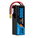 DXF Lipo Battery 6S 22.2V 7000mAh 100C Graphene Softcase with EC5 / T / TRX / XT60 / XT90 / XT150 / Q8s Plug for RC 1/8 1/10 Buggy Truck Car Off-Road Drone