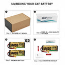 DXF LiPo Battery 4S 14.8V 8400mAh 140C Graphene Softcase with EC5 / T / TRX / XT60 / XT90 / XT150 / Q8s Plug for RC 1/8 1/10 Buggy Truck Car Off-Road Drone