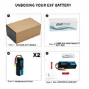 DXF Lipo Battery 4S 14.8V 3500mAh 100C GoldSeries Graphene Softcase with EC5 / T / TRX / XT60 / XT90 / XT150 / Q8s Plug for RC 1/8 1/10 Buggy Truck Car Off-Road Drone