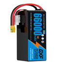 (CN)DXF 12S Lipo Battery 44.4V 10C 66000mAh Soft Case Battery  for Drone UAV FPV Car Truck Tank RC Semi solidstate Battery Racing Hobby