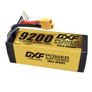 (PL)DXF High Voltage 4S 9200 mAh 15,2 V 130C Batteria Lipo ad Alta Capacità Hardcase con XT90 Spina per 1:8 Scala RC Auto, Multi-Rotore RC Aeroplano, RC Elicottero, RC Barca