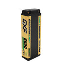 DXF LiPo Battery 2S HV 7.6V 8000mAh 140C Graphene Gold Version with 5mm Bullet / EC5 / T / TRX / XT60 / XT90 / XT150 / Q8s Plug for RC 1/10 1/8 Scale Car Racing