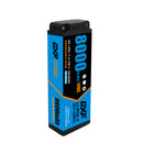 DXF LiPo Battery 2S2P 7.4V 8000mAh 140C Graphene Blue with EC5 / T / TRX / XT60 / XT90 / XT150 / XT90S / Q8s Plug for RC 1/10 Touring Car Racing