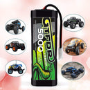 (JP)GTFDR Lipoバッテリー 7.2V 5000MAH リポハードケース付き Tymiaプラグ付き Rc 1/8 1/10 バギートラックカーオフロードドローン用