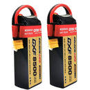 (CN)DXF 5S Lipo Battery 18.5V 150C 8500mAh Soft Case Battery with EC5 XT90 Connector for Car Truck Tank RC Buggy Truggy Racing Hobby