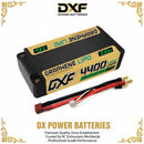 DXF LiPo Battery 2S HV 7.6V 4400mAh 140C Graphene Gold NGP Plus Version with 5mm Bullet / EC5 / T / TRX / XT60 / XT90 / XT150 / Q8s Plug for RC 1/10 Touring Car Racing
