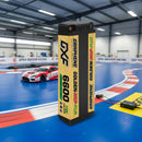 DXF EFRA Certificate 5mm 2S 6600mAh 7.6V 150C GOLDEN-NGP HV LiPo Battery Hardcase with Deans/T 5mm - 1-6 Packs Available for 1:8 RC Cars, Multirotors, Helicopters & Boats