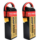 (CN)DXF 8S Lipo Battery 29.6V 150C 6500mAh Soft Case Battery with EC5 XT90 Connector for Car Truck Tank RC Buggy Truggy Racing Hobby