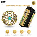 DXF LiPo Battery 2S2P HV 7.6V 7000mAh 140C Graphene NGP Plus Gold Version with 5mm Bullet / EC5 / T / TRX / XT60 / XT90 / XT150 / Q8s Plug for RC 1/10 1/8 Scale Car Racing