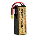 DXF Lipo Battery 6S HV 22.8V 7200mAh 140C GoldSeries Graphene Softcase with EC5 / T / TRX / XT60 / XT90 / XT150 / Q8s Plug for RC 1/8 1/10 Buggy Truck Car Off-Road Drone