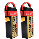 (CN)DXF 5S Lipo Battery 18.5V 150C 3500mAh Soft Case Battery with EC5 XT90 Connector for Car Truck Tank RC Buggy Truggy Racing Hobby