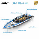 DXF Lipo Battery 6S 22.2V 4200mAh 150C GoldSeries Graphene Softcase with EC5 / T / TRX / XT60 / XT90 / XT150 / Q8s Plug for RC 1/8 1/10 Buggy Truck Car Off-Road Drone