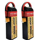 (CN)DXF 3S Lipo Battery 11.1V 150C 9500mAh Soft5 Case Battery with EC5 XT90 Connector for Car Truck Tank RC Buggy Truggy Racing Hobby