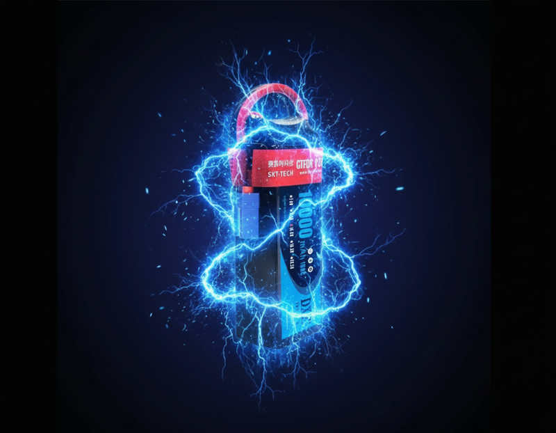 DXF 4S LiPo Battery 14.8V 10000mAh 100C with Deans/XT90/EC5 for RC 1/8 1/10 Car Truck Tank