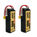 DXF LiPo Battery 4S 14.8V 8400mAh 140C Graphene Softcase with EC5 / T / TRX / XT60 / XT90 / XT150 / Q8s Plug for RC 1/8 1/10 Buggy Truck Car Off-Road Drone