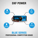 DXF 3S 11.1V 6200mAh 80C Graphene Hardcase LiPo Battery with Deans/T-Plug & 10AWG Wire (1-6 Pack)