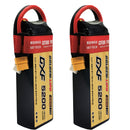 DXF 리포 배터리 4S 15.2V 9200MAH 130C 골드시리즈 그래핀 리포 하드케이스 (EC5 및 XT90 플러그 포함) Rc 1/8 1/10 버기 트럭 자동차 오프로드 드론용
