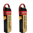 (CN)DXF 2S Lipo Battery 7.4V 150C 8500mAh Soft Case Battery with EC5 XT90 Connector for Car Truck Tank RC Buggy Truggy Racing Hobby