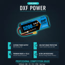 DXF LiPo Battery 3S 11.1V 5200mAh 80C Graphene Softcase with EC5 / T / TRX / XT60 / XT90 / XT150 / Q8s Plug for RC 1/8 1/10 Buggy Truck Car Off-Road Drone