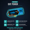 DXF 리포 배터리 4S 15.2V 9200MAH 130C 골드시리즈 그래핀 리포 하드케이스 (EC5 및 XT90 플러그 포함) Rc 1/8 1/10 버기 트럭 자동차 오프로드 드론용
