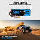 DXF LiPo Battery 4S 14.8V 5200mAh 80C Graphene Softcase with EC5 / T / TRX / XT60 / XT90 / XT150 / Q8s Plug for RC 1/8 1/10 Buggy Truck Car Off-Road Drone