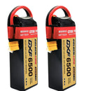 DXF Lipo Battery 6S 22.2V 6500mAh 100C Graphene Softcase with EC5 / T / TRX / XT60 / XT90 / XT150 / Q8s Plug for RC 1/8 1/10 Buggy Truck Car Off-Road Drone
