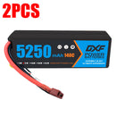 (CA)DXF 3S 5250 mAh 11.1V 140C Batteria Lipo ad Alta Capacità Hardcase con Deans/T Spina per 1:8 Scala RC Auto, Multi-Rotore RC Aeroplano, RC Elicottero, RC Barca