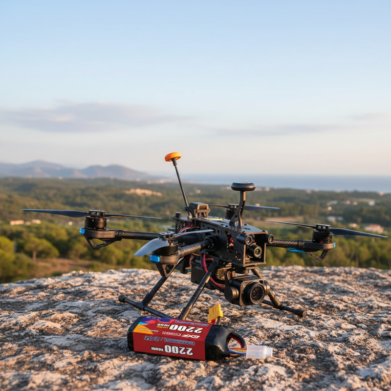长距离穿越机户外场景
