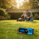 家庭后院亲子时光