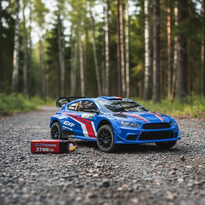 北欧拉力赛车场景