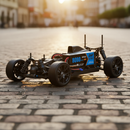 欧洲鹅卵石街道赛车场景