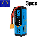 (FR)DXF Lipo Battery 4S 14.8V 5200MAH 60C  lipo Hardcase with  XT90 Plug for Rc 1/8 1/10 Buggy Truck Car Off-Road Drone