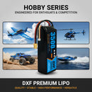 DXF Lipo Battery 3S 11.1V 3500mAh 100C GoldSeries Graphene Softcase with EC5 / T / TRX / XT60 / XT90 / XT150 / Q8s Plug for RC 1/8 1/10 Buggy Truck Car Off-Road Drone