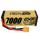 DXF LiPo Battery 4S 14.8V 7000mAh 100C Graphene Softcase with EC5 / T / TRX / XT60 / XT90 / XT150 / Q8s Plug for RC 1/8 1/10 Buggy Truck Car Off-Road Drone
