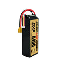DXF LiPo Battery 4S 14.8V 8400mAh 140C Graphene Softcase with EC5 / T / TRX / XT60 / XT90 / XT150 / Q8s Plug for RC 1/8 1/10 Buggy Truck Car Off-Road Drone