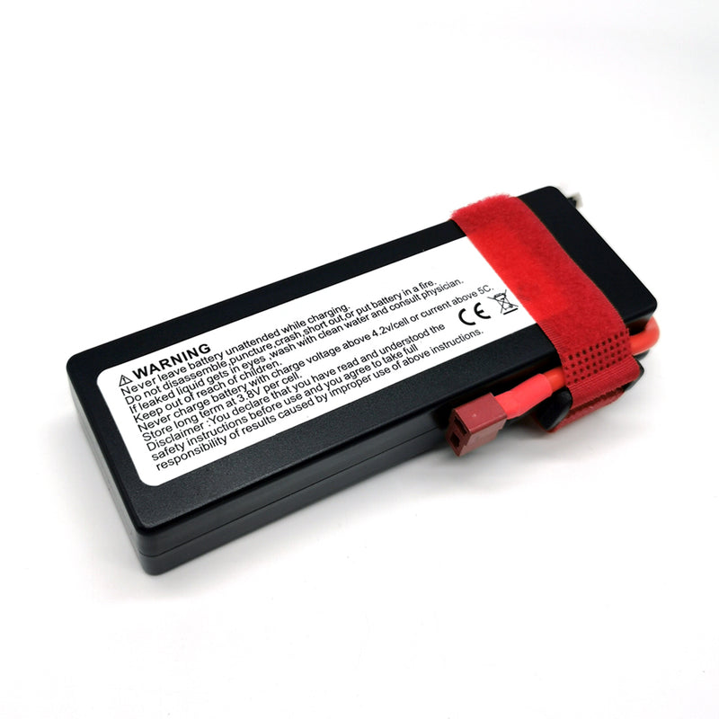 (GE)DXF 2S 9200mAh 7.6V 130C Batteria Lipo ad Alta Capacità Hardcase con XT90 Spina per 1:8 Scala RC Auto, Multi-Rotore RC Aeroplano, RC Elicottero, RC Barca